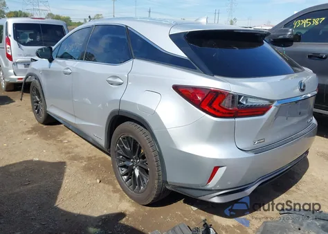 2016 Lexus Rx 450H F Sport z USA, uszkodzony, nr VIN 2T2BGMCA2GC001694